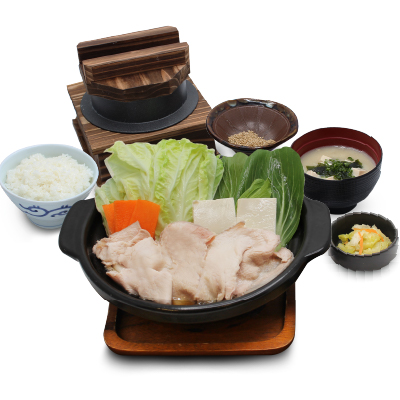 เซตนาเบะสุกี้หมู