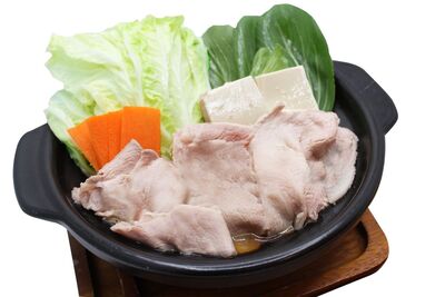 [ชุด] สุกี้ยากี้หมู Gozen