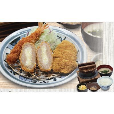[ชุด] กุ้งและไก่ทอดรวม Gozen