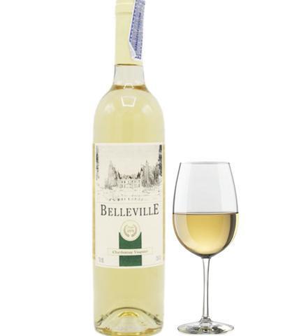 ไวน์ขาวแก้ว BELLEVILLE Chardonnay Viognier