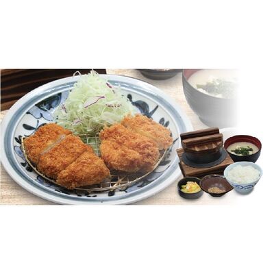 เซตอาหารกลางวัน ทงคัตสึหมูสันนอก และคัตสึไก่