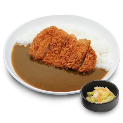 ข้าวแกงกะหรี่ทงคัตสึหมูสันนอก