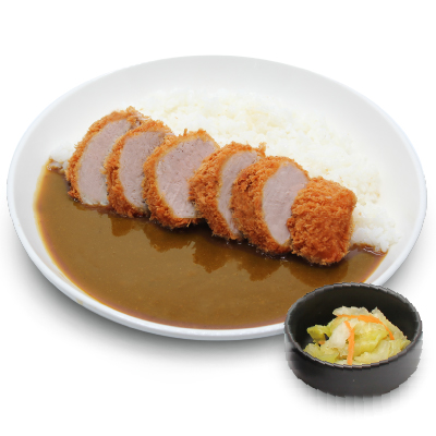 ข้าวแกงกะหรี่ทงคัตสึหมูสันใน