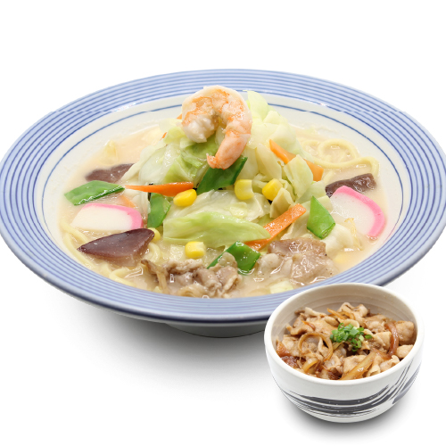 Set Chanpon Nagasaki &amp; Mini Donburi Babi