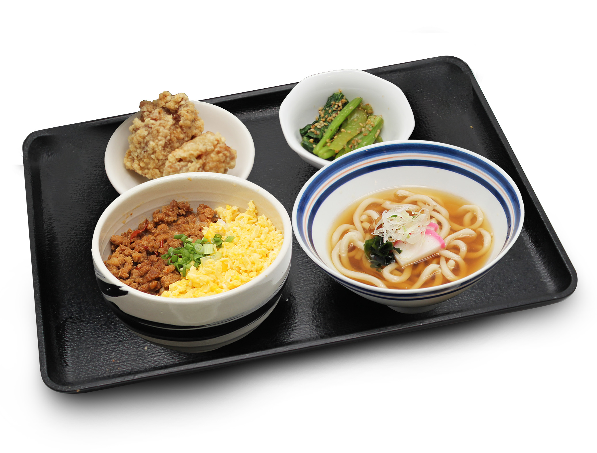 Set Mi Udang &amp; Nasi Daging Cincang Mini