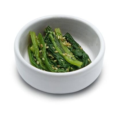 Sayur Hijau dengan Bijan