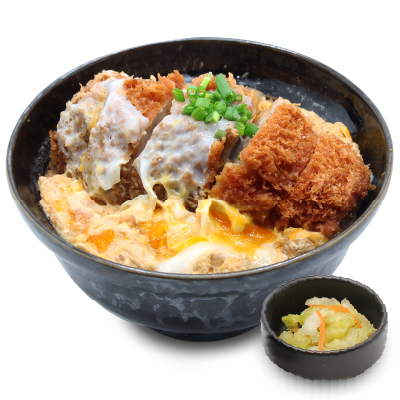 ข้าวหน้าทงคัตสึหมูสันในตุ๋นไข่  (150 กรัม)