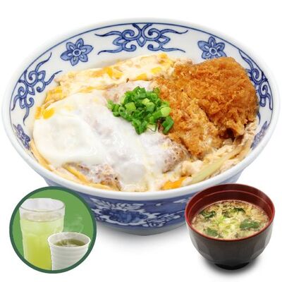 ロースかつ丼ランチセット