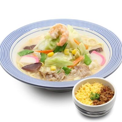 Set Chanpon Nagasaki &amp; Mini Soboro Don