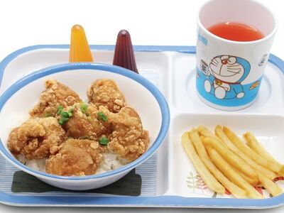ข้าวหน้าไก่คาราเกะ สำหรับคุณหนู