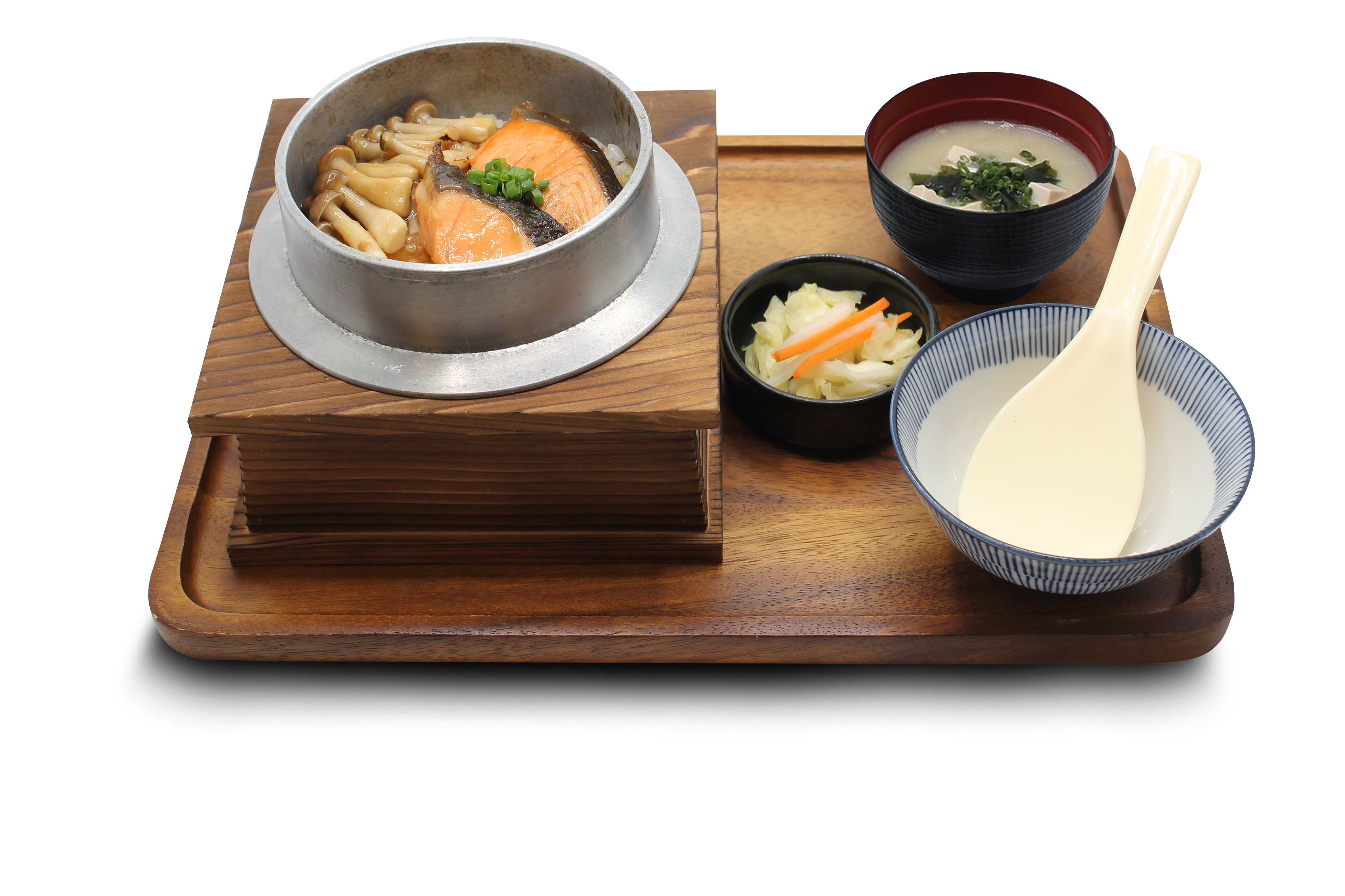 ข้าวอบแซลมอน เทริยากิ