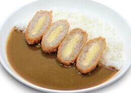 ข้าวแกงกะหรี่คัตสึหมูบดไส้ชีส