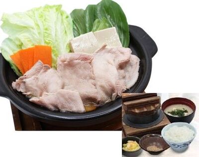 ชุดโกเซ็นสุกี้ยากี้หมู