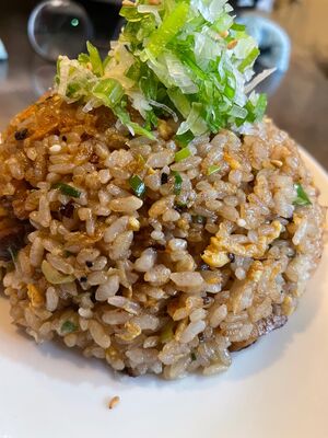 Set de arroz frito (con tonjiru)