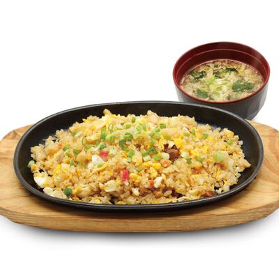 Fried Rice + soup